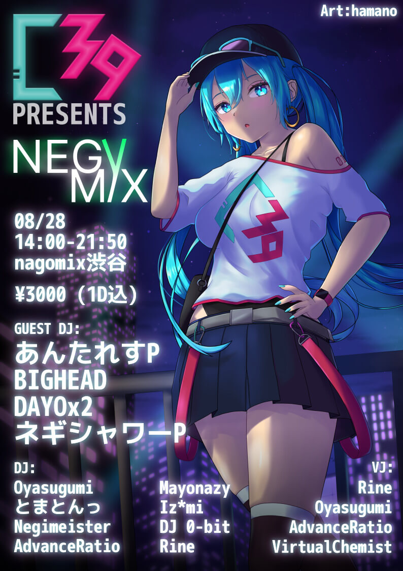 Negymix(東京、Nagomix)のポスター